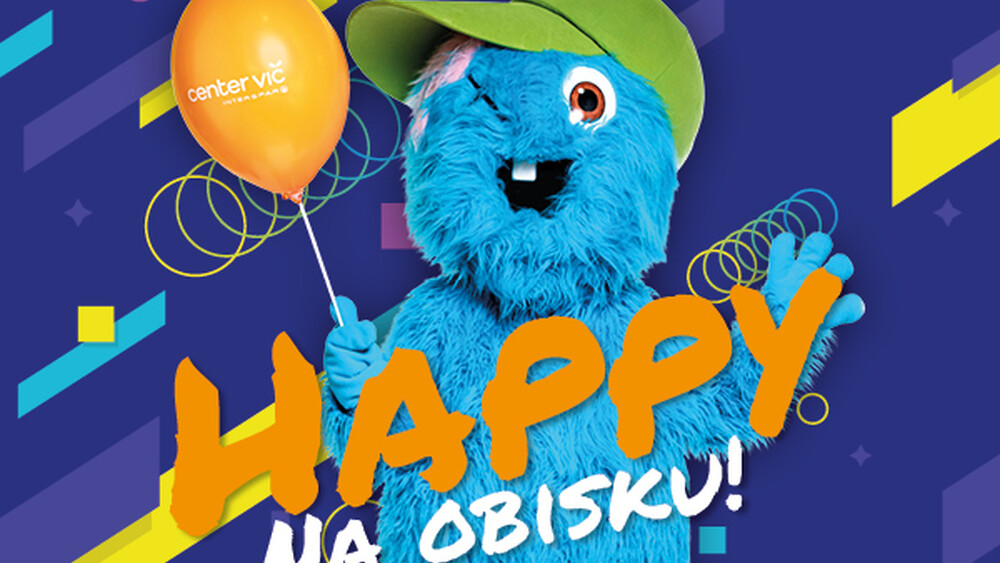 Happy na obisku