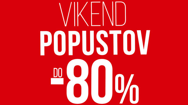 Vikend popustov v Modiani