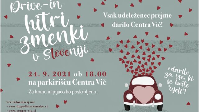 JESENSKI DRIVE-IN HITRI ZMENKI NA NAŠEM PARKIRIŠČU