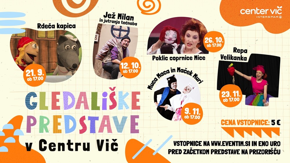 OTVORITEV NOVE GLEDALIŠKE SEZONE V CENTRU VIČ